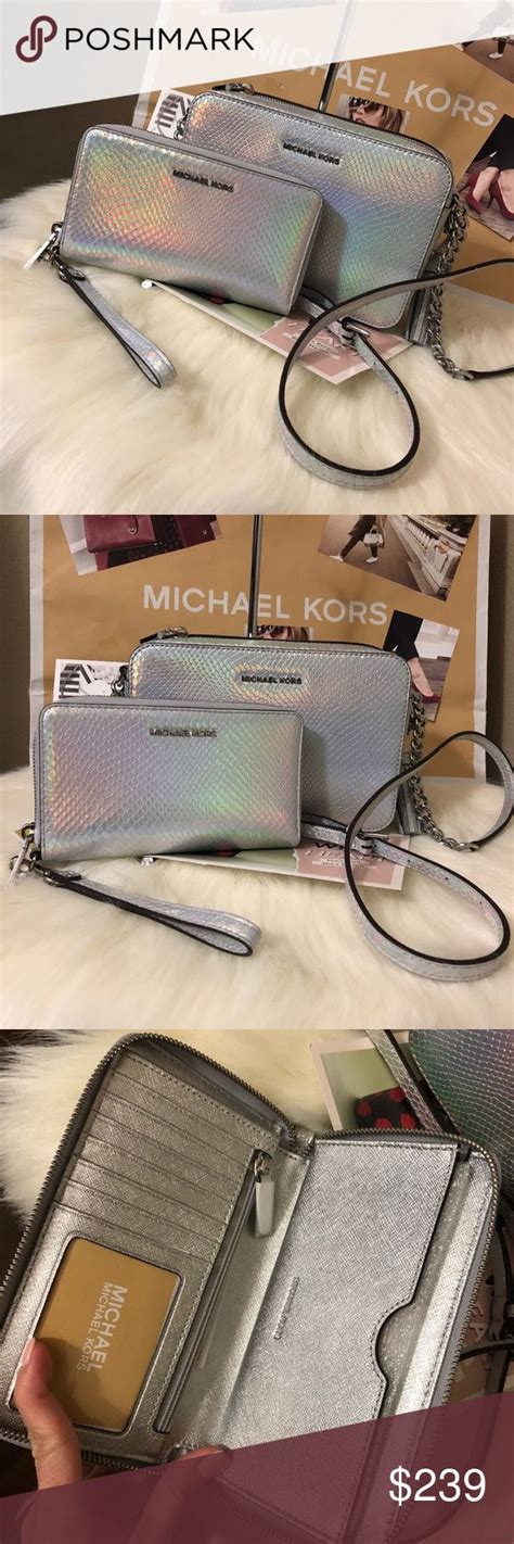 michael kors holographic wallet|macy's Michael Kors wallets.